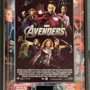 Unique Collection & Video of Marvel Avengers Signed Heroes